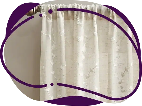 Custom Rod Pocket Curtains Dubai