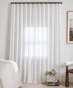 Bright White Sheer