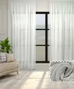 Cloud White Curtain