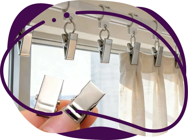 Curtain Ring Clips Dubai