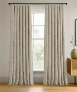 Greige Blackout Curtain
