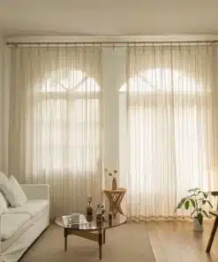 Sheer Stripe Beige