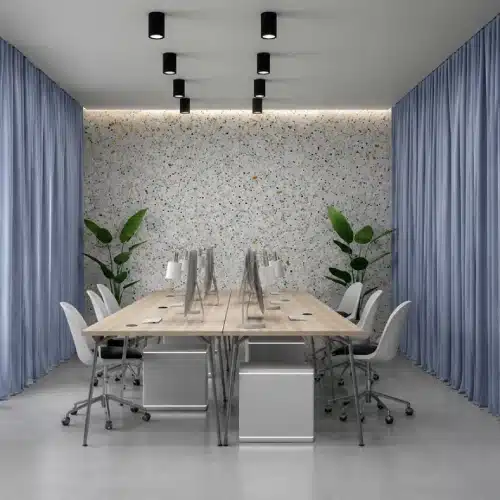 Sturdy Corporate Hue Office Curtain